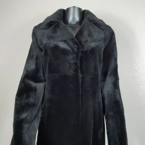 European Made  Black Sheared Beaver Fur Coat